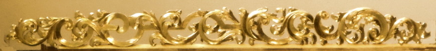 Detail Orgel Sitzberg: Ornament